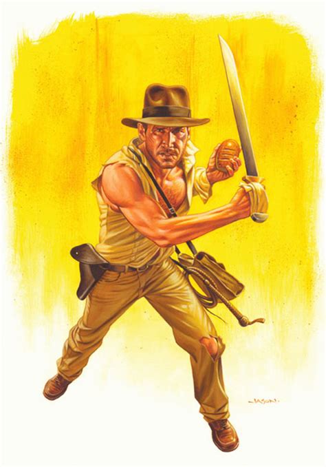 Fan Art Friday: Indiana Jones by techgnotic on DeviantArt