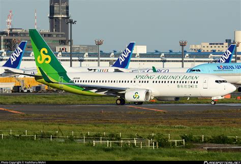 JA01GR Spring Airlines Japan Boeing 737-81D(WL) Photo by Yoshiharu ...