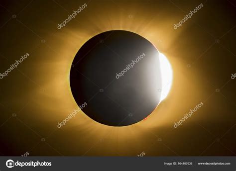 Total Solar Eclipse Diamond Ring Effect Stock Photo by ©KennethKeifer ...