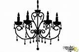 How To Draw A Chandelier  DrawingNow sketch template