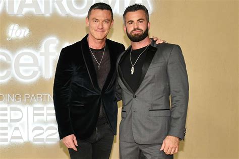 Luke Evans Makes Red Carpet Debut with Boyfriend Fran Tomas, Reflects on 'Incredible Year ...