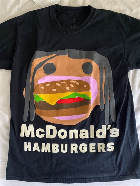 Travis Scott x Mcdonalds, Men's Fashion, Tops & Sets, Formal Shirts on ...