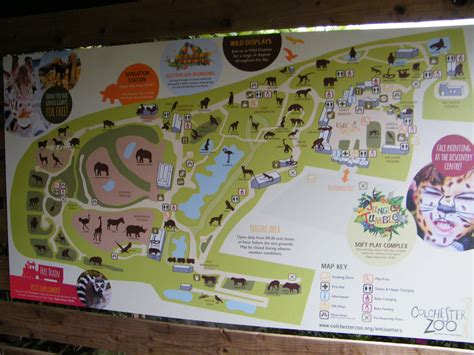 Colchester Zoo Map | Color 2018