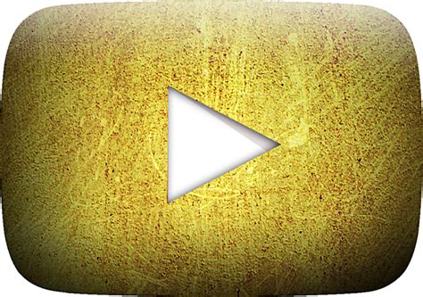 Download High Quality youtube transparent logo gold Transparent PNG Images - Art Prim clip arts 2019