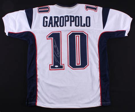 Jimmy Garoppolo Signed Patriots Jersey (JSA COA) | Pristine Auction