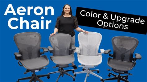 Herman Miller Aeron Chair Color & Upgrade Options - YouTube