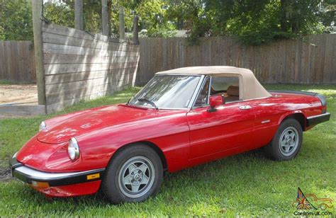 1988 ALFA ROMEO SPIDER Complete Nut and Bolt Restoration