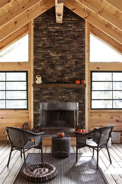 49+ Fireplace Sunroom ( COZY & TIMELESS ) - Stunning Sunrooms ...