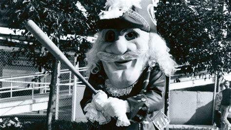 Captain Clipper, mascot of the Columbus Clippers