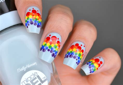 NAILS | Rainbows for Pride #ManiMonday | Cosmetic Proof | Vancouver beauty, nail art and ...