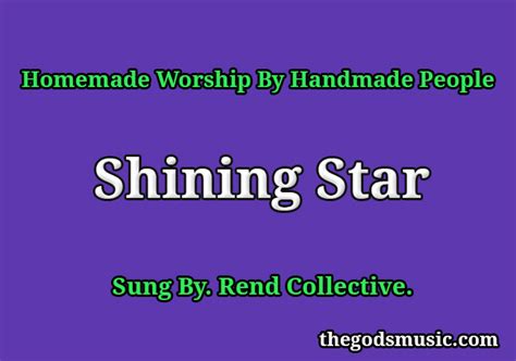 Shining Star Song Lyrics - Christian Song Chords and Lyrics