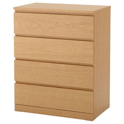 MALM white, Chest of 4 drawers, 80x100 cm - IKEA