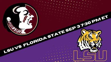 LSU Tigers vs Florida State Seminoles Picks, Predictions, and Odds ...