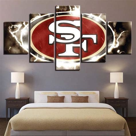 Order San Francisco 49ers Football – Canvas Art Wall Decor from ...