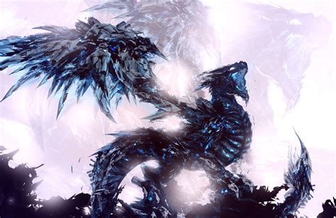 🔥 Download Coldfire Chasejc Dragon Wallpaper Ice Crystal Glass by @shannoncrawford | Ice Dragon ...