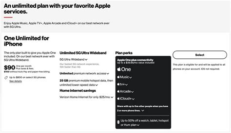 'One Unlimited for iPhone' Is Verizon's Sixth Unlimited-Data Phone Plan