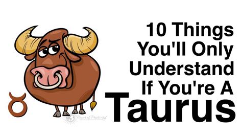 10 Things You'll Only Understand If You're A Taurus | Taurus quotes, Taurus zodiac facts ...