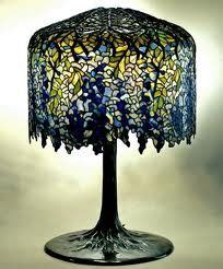 Tiffany lamp | Wisteria stained glass, Tiffany lamps, Stained glass lamps