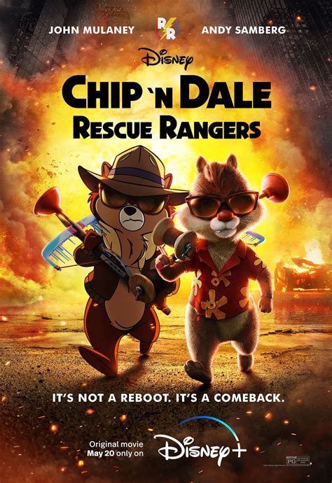 Chip 'n Dale Rescue Rangers Movie Poster Quality Glossy - Etsy UK