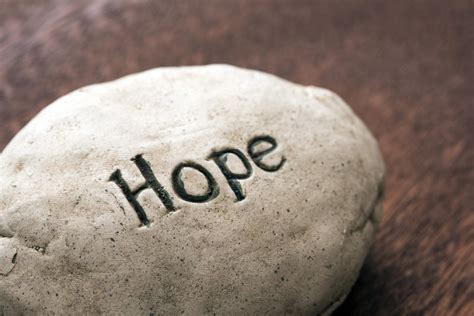 Free Stock Photo 17411 The word Hope incised onto resin or stone | freeimageslive