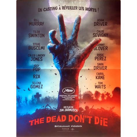 THE DEAD DON'T DIE French Movie Poster