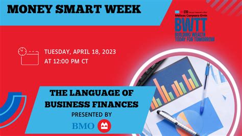 Money Smart Week 2023: The Language of Business Finances