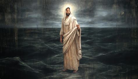 Painting of Jesus Walking On Water Picture - Havenlight – Page 3 ...