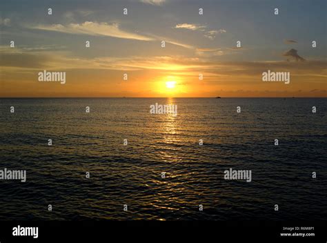 Sunrise over South Beach, Miami Beach, Florida Stock Photo - Alamy