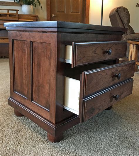 Cherry Nightstand — HANDCRAFTED FURNITURE AND CUSTOM CABINETRY