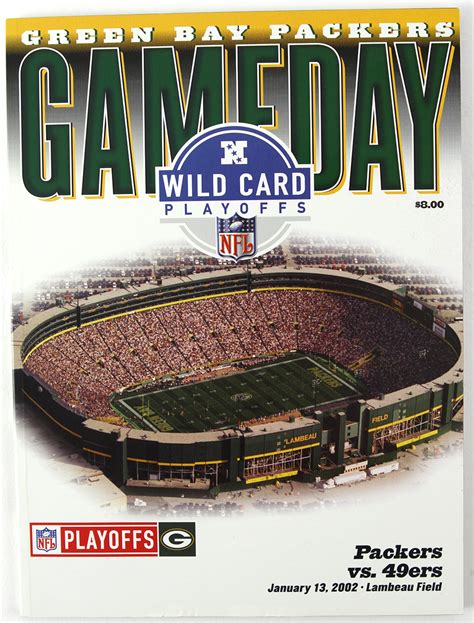 Lot Detail - 2002 Green Bay Packers San Francisco 49ers Lambeau Field ...