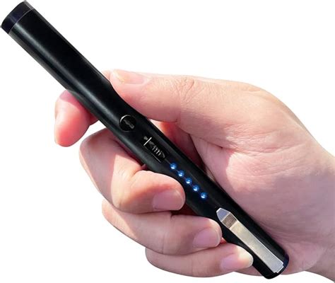 Amazon.com: REAX Stun Gun Self Defense Pain Pen with Flashlight Security Pen USB Rechargeable ...