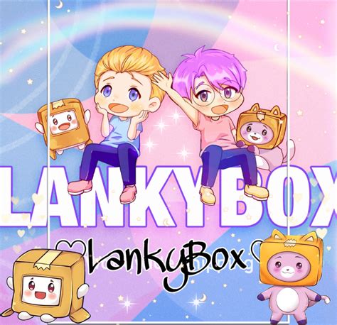 Cute Lankybox Wallpaper - Lankybox Lanky Unbreakable Whaaa | Giblrisbox Wallpaper