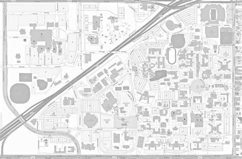 Ttu Campus Map Printable