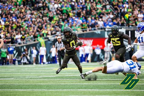 Oregon Football: Ducks Offensive Players of the Game vs. BYU Cougars ...