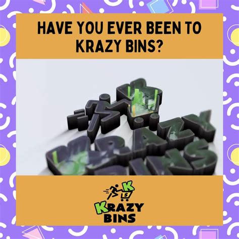 Have you ever been to Krazy Bins? Share your experience with us! If you ...