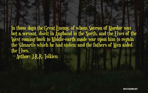 Top 59 Tolkien Elves Quotes & Sayings