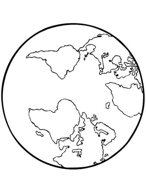 Planets coloring pages