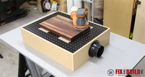 How to Build a DIY Downdraft Table | FixThisBuildThat