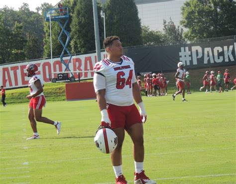 NC State senior left guard Chandler Zavala will never forget that stretch from this past March ...