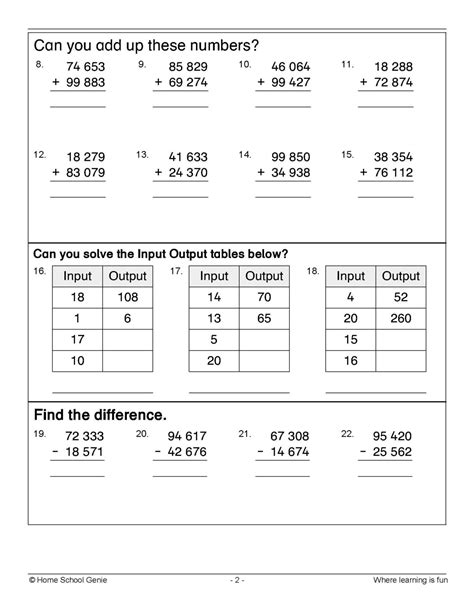 6th Grade Math Challenge