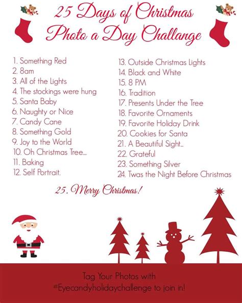 25 Days of Christmas Photo a Day Challenge - Everyday Eyecandy