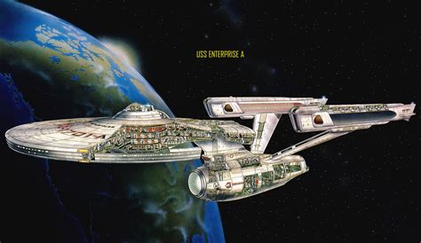 USS ENTERPRISE A by willvoy on DeviantArt