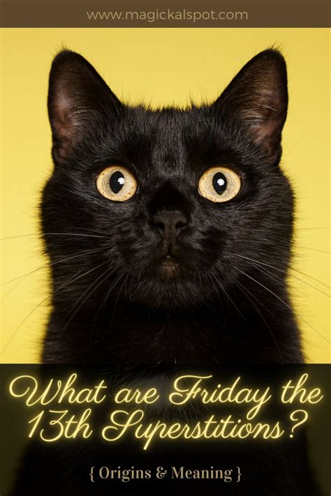 What are Friday the 13th Superstitions? [Origins & Meaning] | Friday the 13th superstitions ...