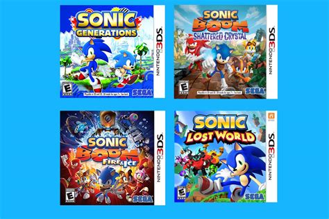 Rank the Sonic 3DS games from most to least favorable : r/SonicTheHedgehog