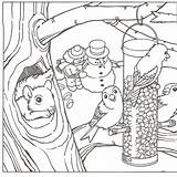 Free Printable Coloring Pages Of Winter Scenes Download  sketch template