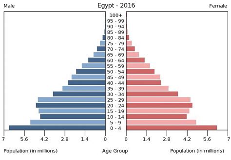 Egypt Age structure - Demographics