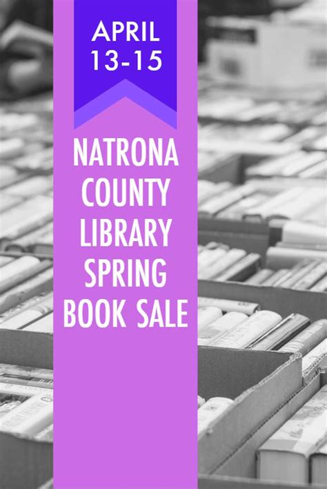 2023 Natrona County Library Spring Book Sale Tickets in Casper, WY, United States