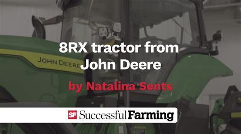 8RX tractor from John Deere