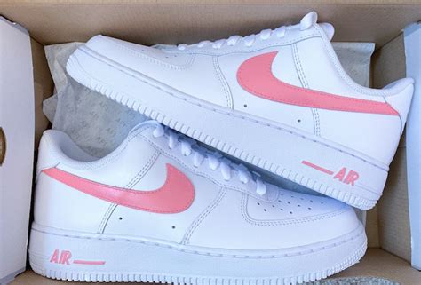 Pink Custom Nike Air Force 1 | Etsy