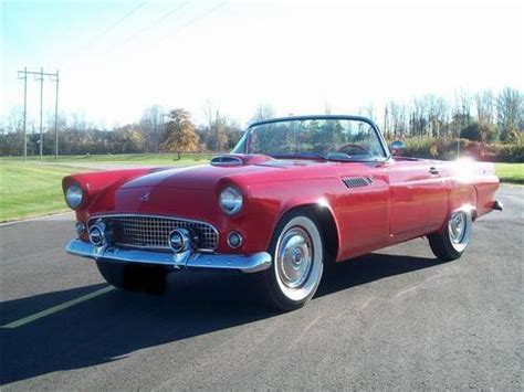 1955 Ford Thunderbird Red Restored and Gorgeous – RonSusser.com